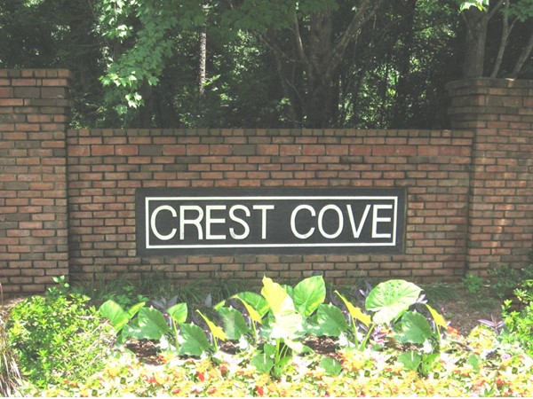 Lovely community of Crest Cove