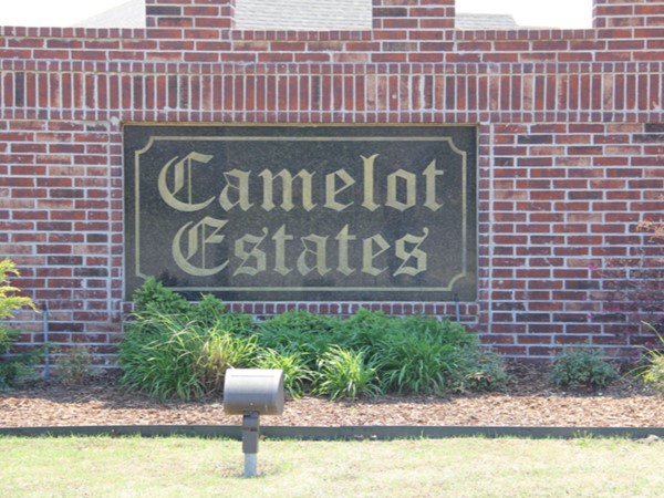 Entrance to Camelot Estates 