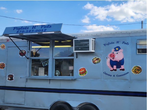 For some good home cooking, go by Piglets N Pals Food Truck in  Star City, AR