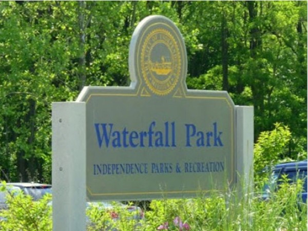 Waterfall Park is one of the many parks in Independence
