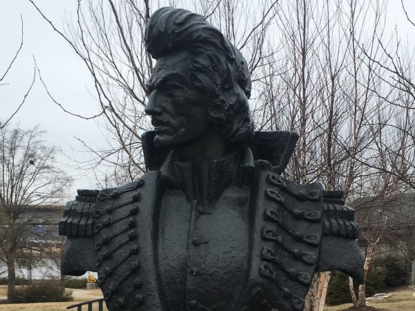 Pulaski County named after war hero - Statue is downtown
