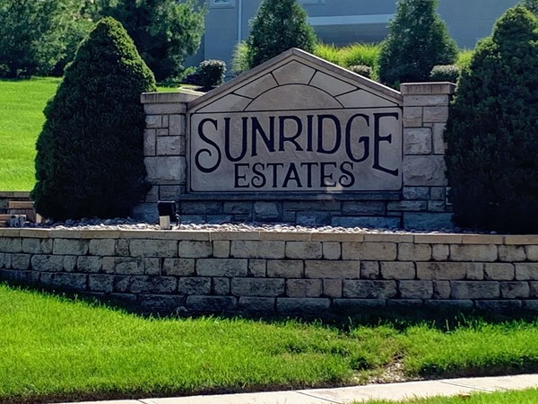 Entrance to Sunridge Estates