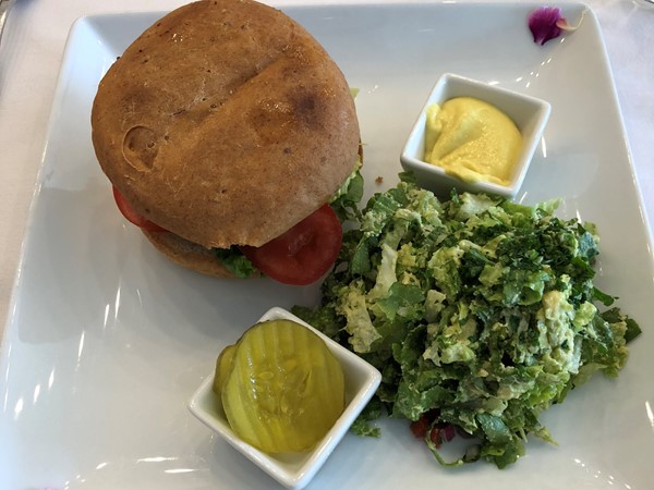 Pure Food & Juice! A local Superfood restaurant with vegan and veggie options, too