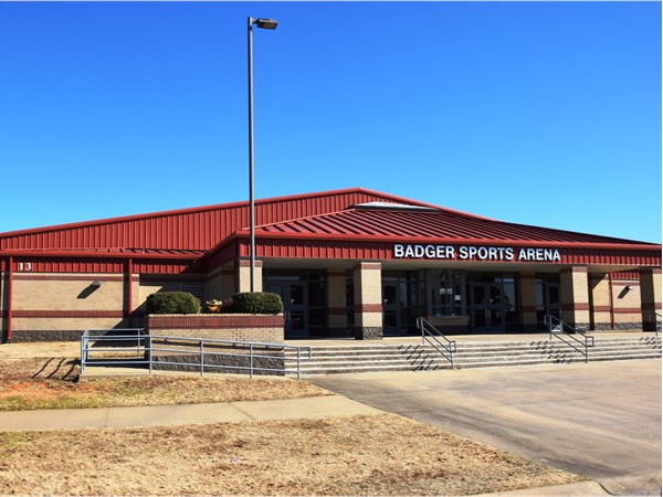 The Badger Sports Arena is a top of the line gymnasium for basketball, volleyball, etc.