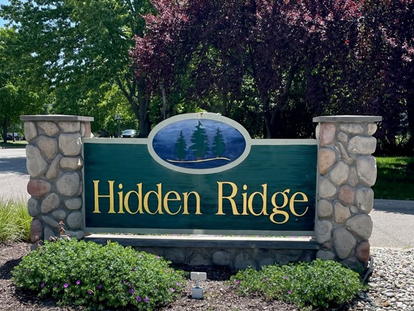 Hidden Ridge Condos off of Bridge St