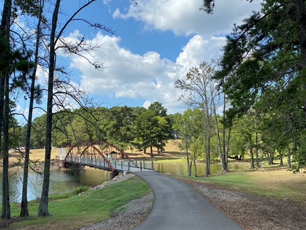 Arkansas's oldest documented highway bridge is located here at Beaverfork Lake Park