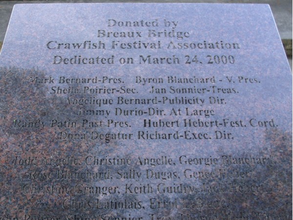Hardy Park: Home of the famous Crawfish Festival