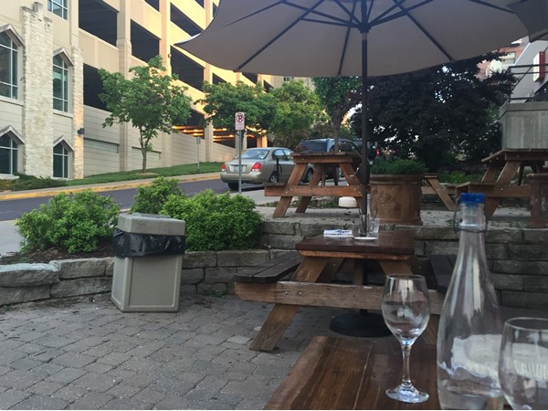 Patio dining is a great feature of local restaurants downtown in The District