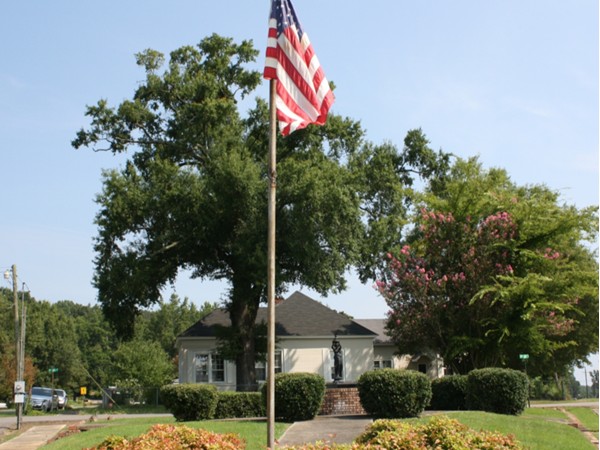 A neighborhood in Pell City's historical district