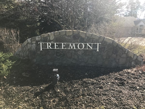 Treemont Condominiums entrance