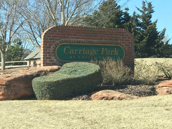 Carriage Park at Coffee Creek entrance