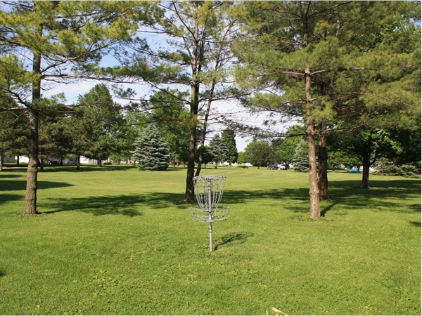 Parker-Muncey offers a six hole disc golf course
