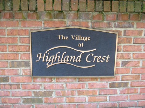 The Village at Highland Crest neighborhood of Highland Crest subdivision
