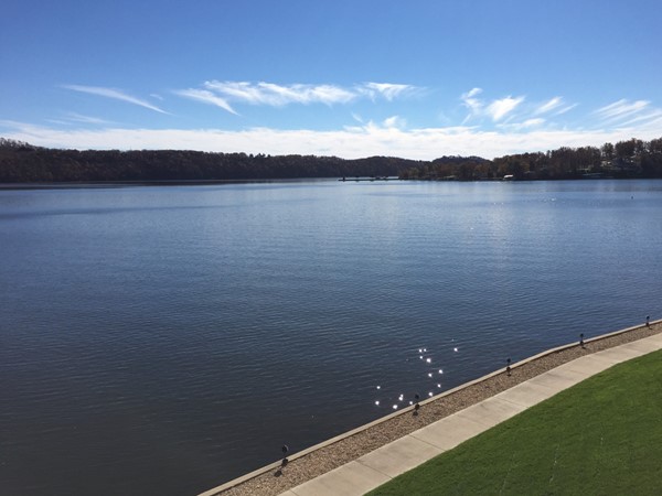 Beautiful view from Windgate on the Lake Condominiums