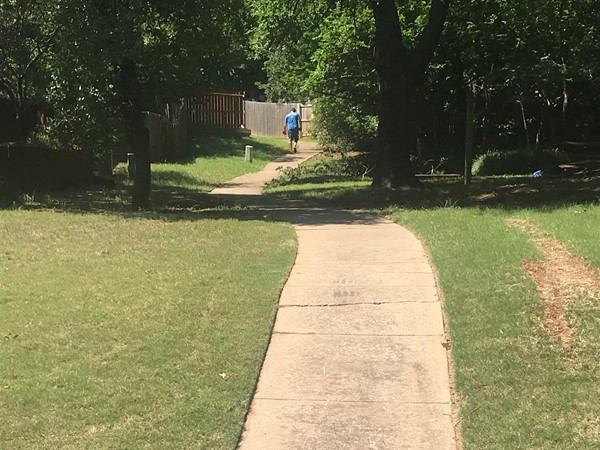 Walking trails throughout, even two that connect with the trails in Hafer Park