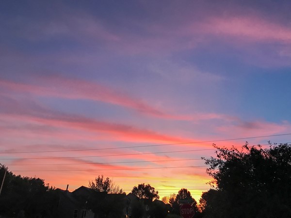 Kansas has the best sunrises and sunsets