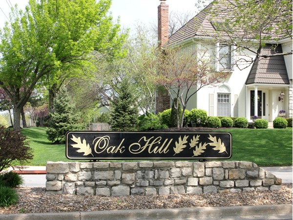 Oak Hill gives one a warm sense of neighborhood