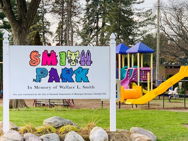Smith Park, in Plymouth's Hough Park, is perfect for play dates and family picnics