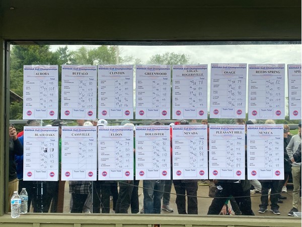 District Golf Tournament, Osage Beach High School had two qualifiers 
