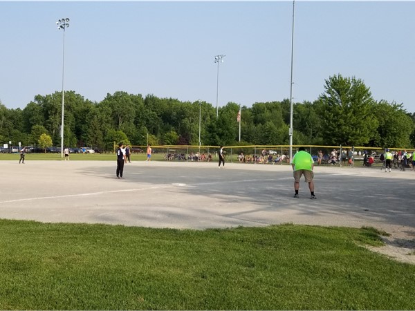 Youth baseball at Davison's Regional Park 