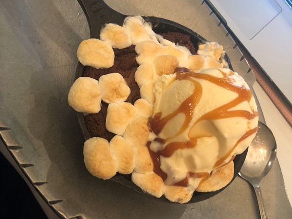 Brownie Sundae from Mike Anderson’s 