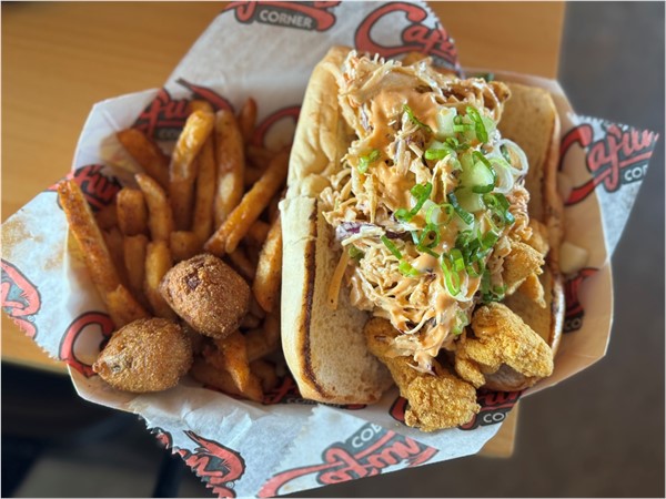 Po Boy at Cajun Corner