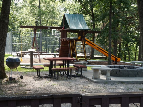 Playground and community grounds at The Knolls