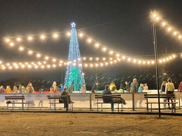 Edmond Ice Rink at Mitch Park is such a fun time
