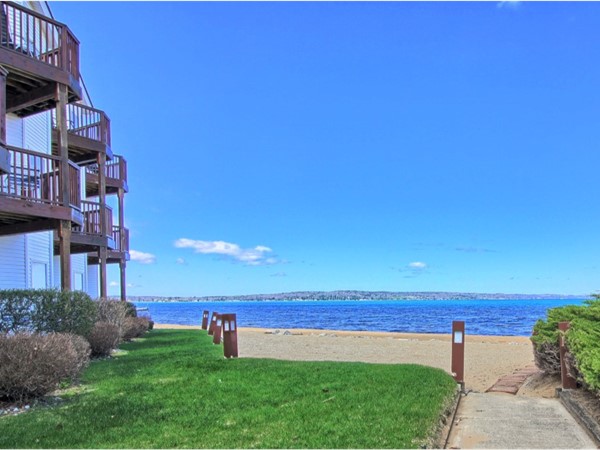 View of Grand Traverse Bay from The Beach Condominiums
