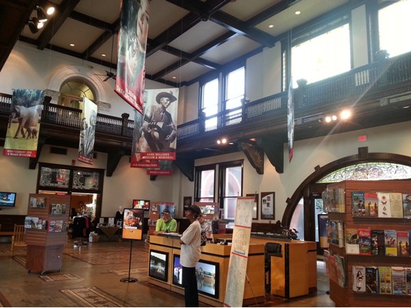 Inside the Mongomery Visitor Center.  Includes a gift shop with unique things made in Alabama