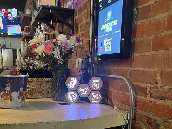 Catch 22 is a cool spot to grab a bite  