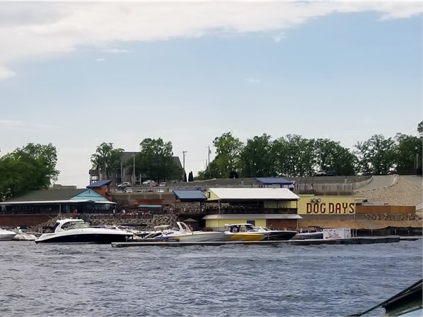 Newly updated Dog Days Bar & Grill at the Lake of the Ozarks