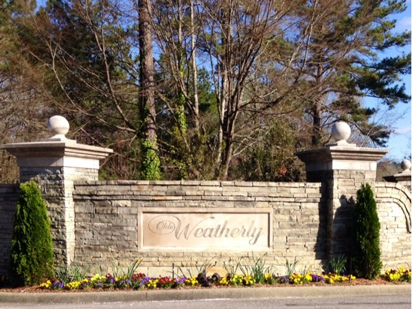 I love the gorgeous spring flowers around this beautiful subdivision entrance