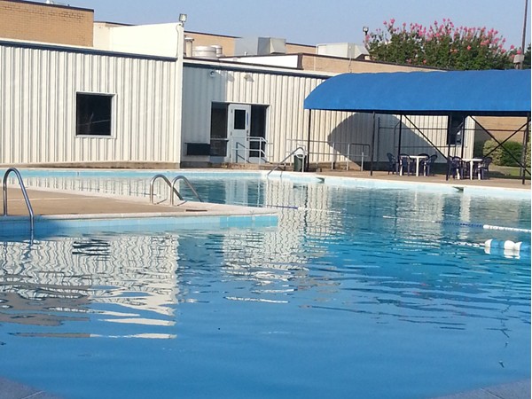 The outdoor pool at the Bell Road YMCA