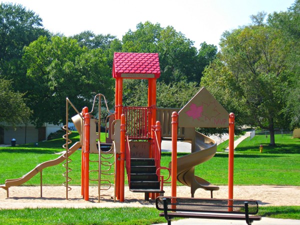 A nice playground in Maple Village Park 