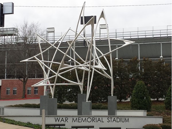 War Memorial Stadium in West Little Rock, built in 1947
