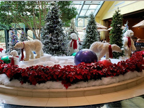 Wishing you a Beary Merry Christmas from the Beau Rivage Resort and Casino, Downtown Biloxi 
