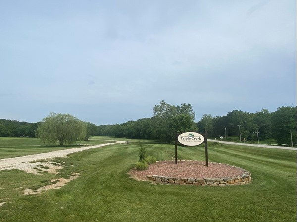 Triple Creek Golf Course is on 75 acres and offers 18 holes for a fun golfing experience 
