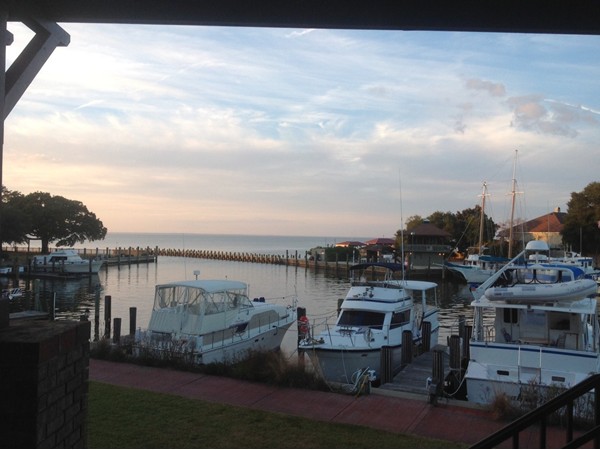 View from the Grand Hotel Docks in Point Clear AL