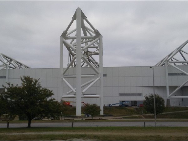 Kemper Arena opened in 1974. Named for R. Crosby Kemper, a prominent KC businessman