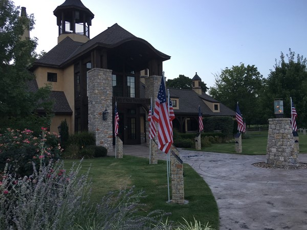 Folds of Honor House by Patriot Golf Course at Stone Canyon