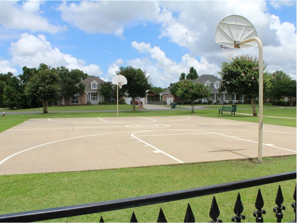 River Oaks offers many amenities including basketball courts at the children's playground