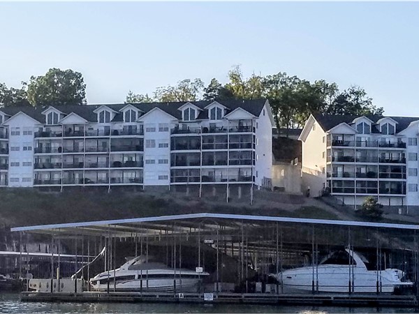 Park Place on the Lake is located on the quieter Grand Glaize Arm of the Lake of the Ozarks