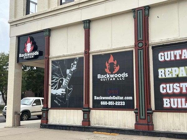 Check out the new Backwoods guitar place in Sedalia. They also do repairs! 