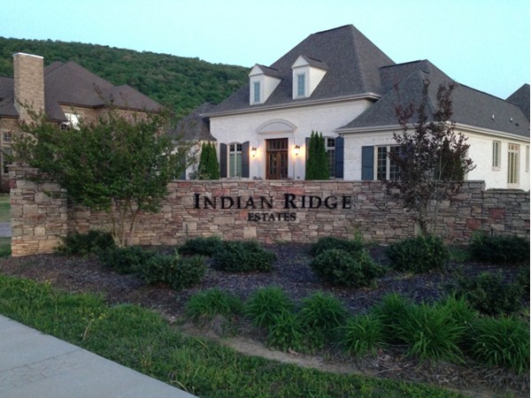 Indian Ridge subdivision located in Southeast Huntsville