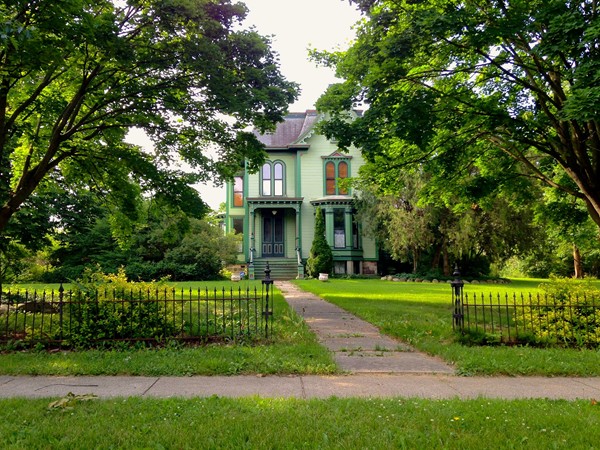 This beautiful, private Victorian home is part of the Davenport-Curtiss House property