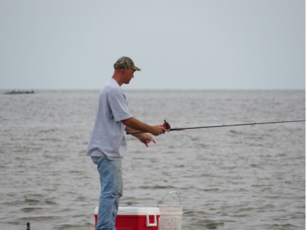 Fishing for variety of fish available on the MS Coast