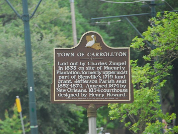 Carrollton Historical Marker 