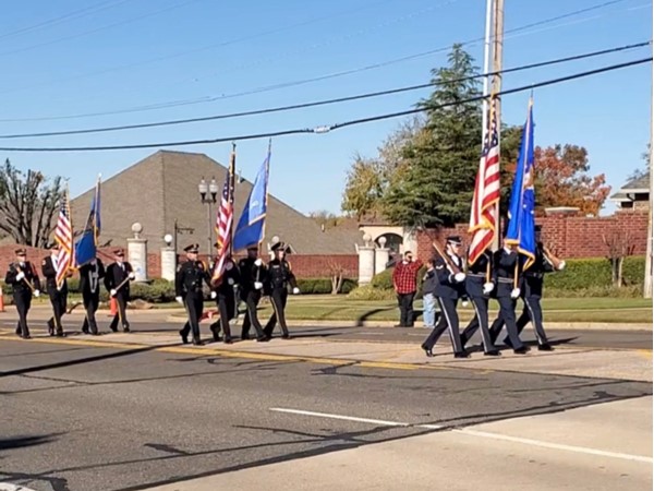 Enjoyed watching the parade held in Midwest City. Thank you to our Veterans! God bless America