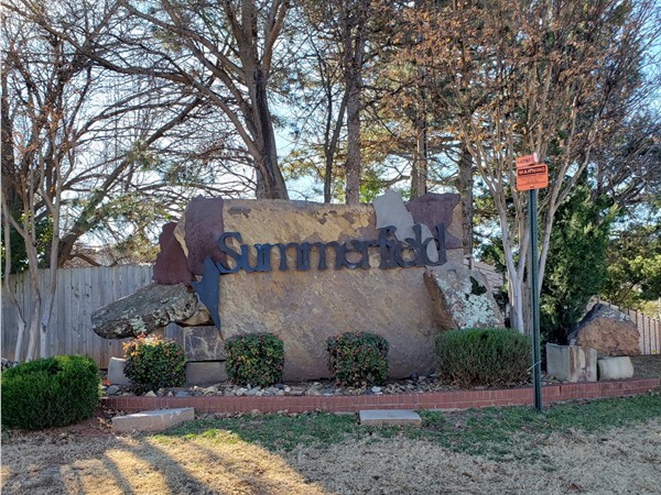 Summerfield entrance